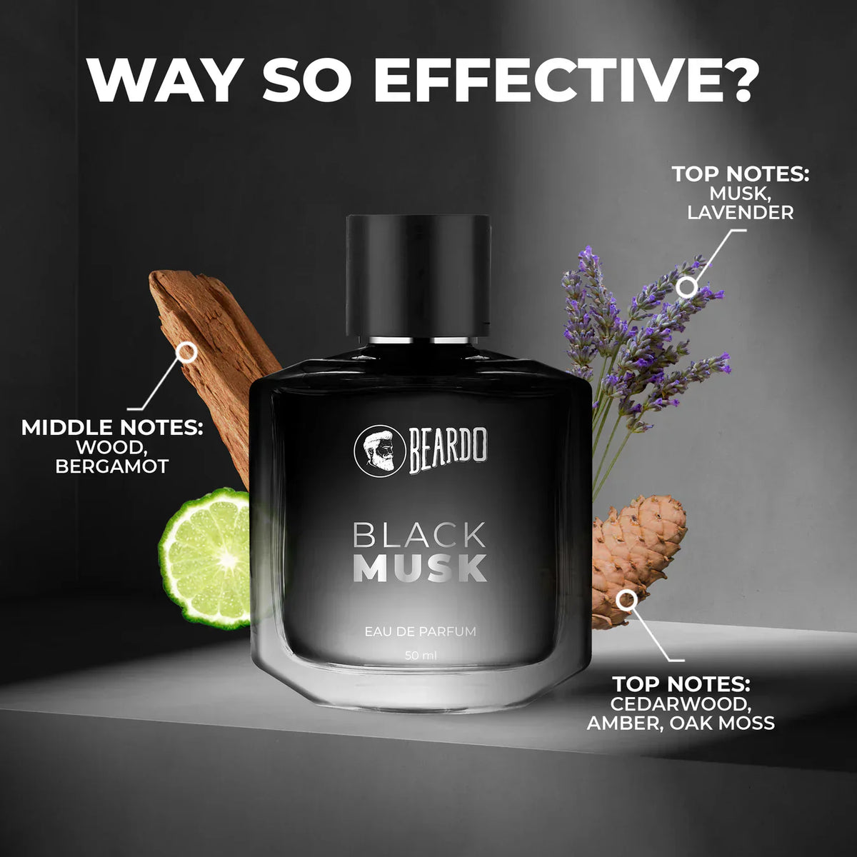 Beardo Black Musk Perfume EDP