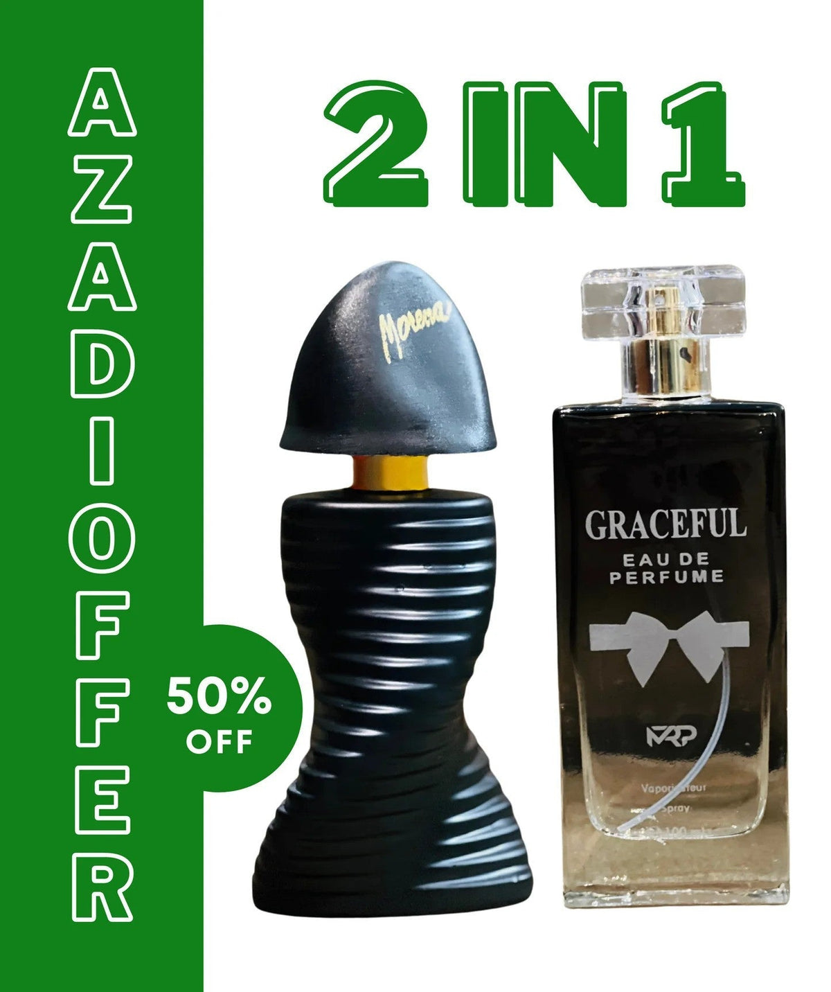 77th Azadi Offer 2 In 1 Graceful & Morena Luxury Perfumes